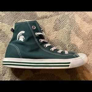MSU Michigan State Converse Sneakers